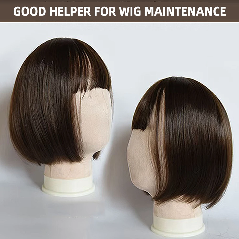 22inch Canvas Block Head Wig Mannequin with Stand