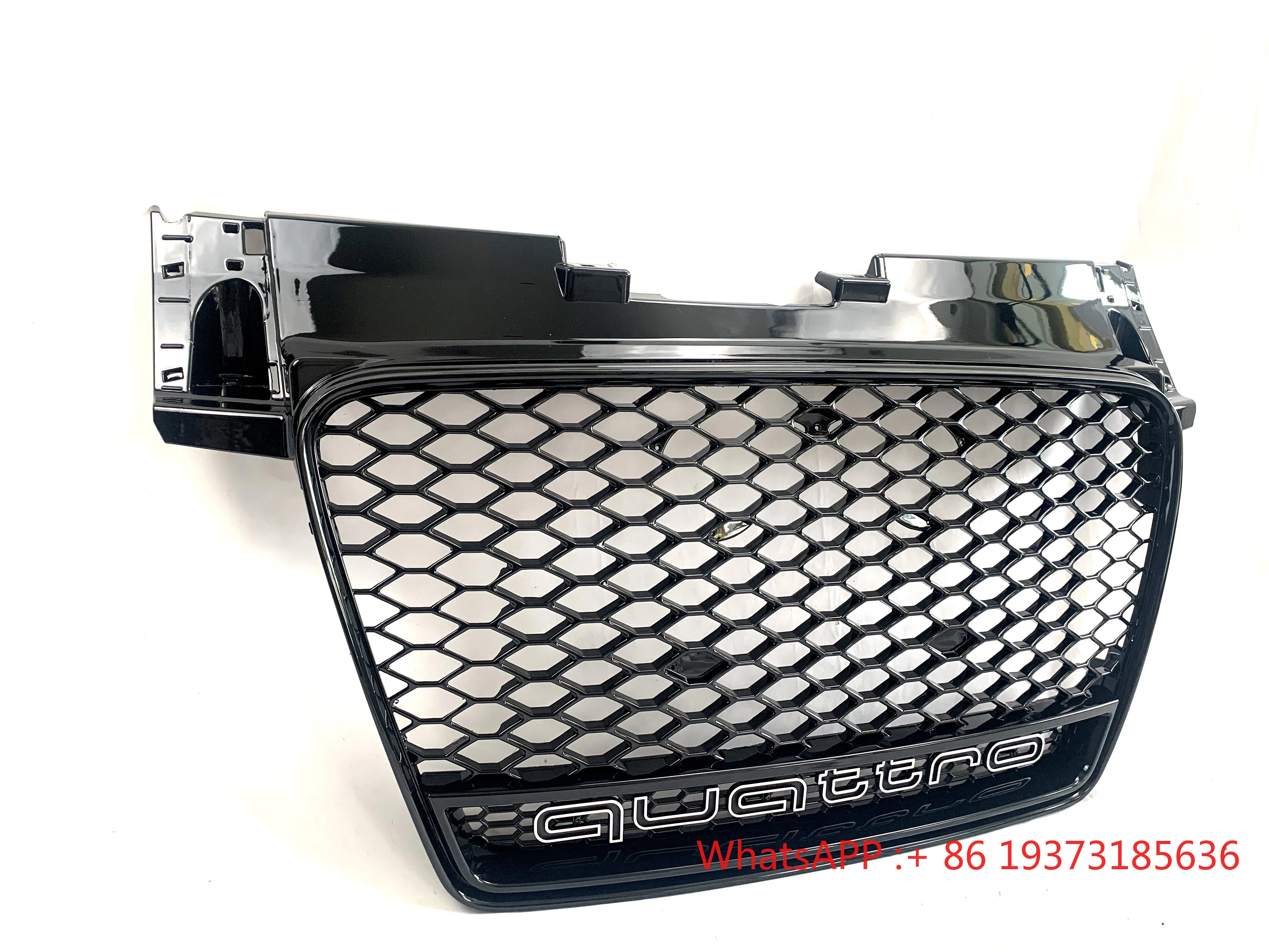 ABS Gray TTRS Mesh Grille RS Style Not Logo  Front Grille for Audi TT 8J 2008~2014