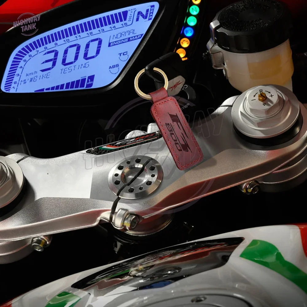 

Мотоциклетный брелок из воловьей кожи, чехол для ключей для мотоцикла MV August F3 800