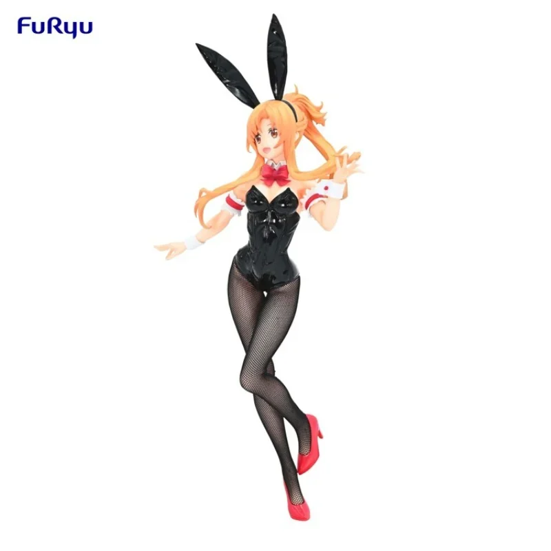 FuRyu Original BiCute Bunnies Sword Art Online Asuna Anime Action Figure Toys For Boys Girls Children Birthday Gifts Collectible