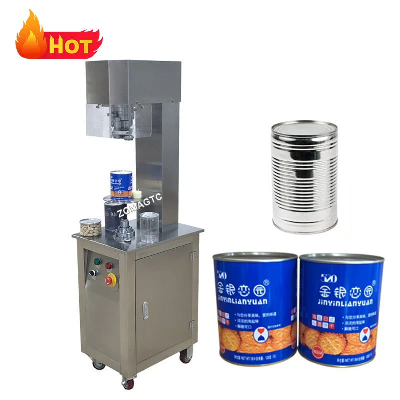Manual Desktop Electric Tin Can Seamer Sealing Machine