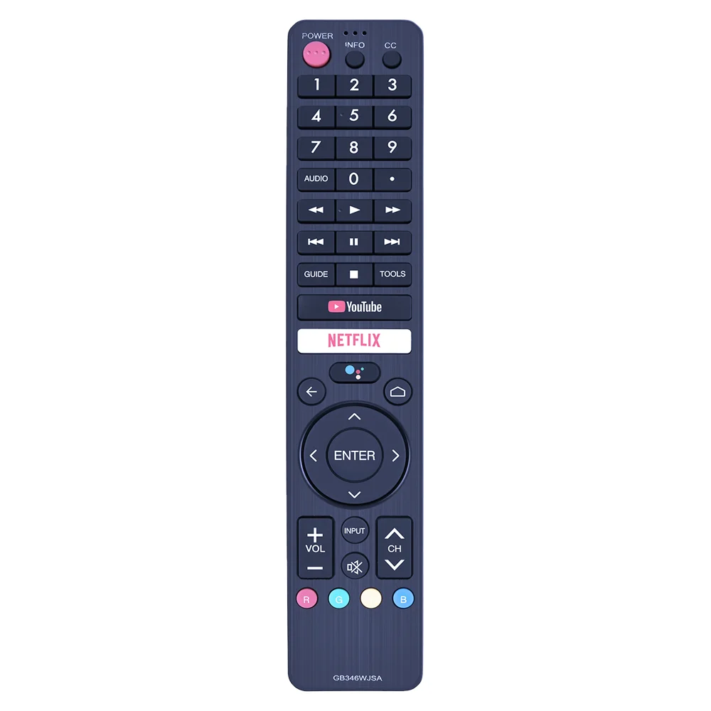 Replacement GB345WJSA GB346WJSA GB326WJSA Remote Control Compatible with SHARP Smart TV No Voice