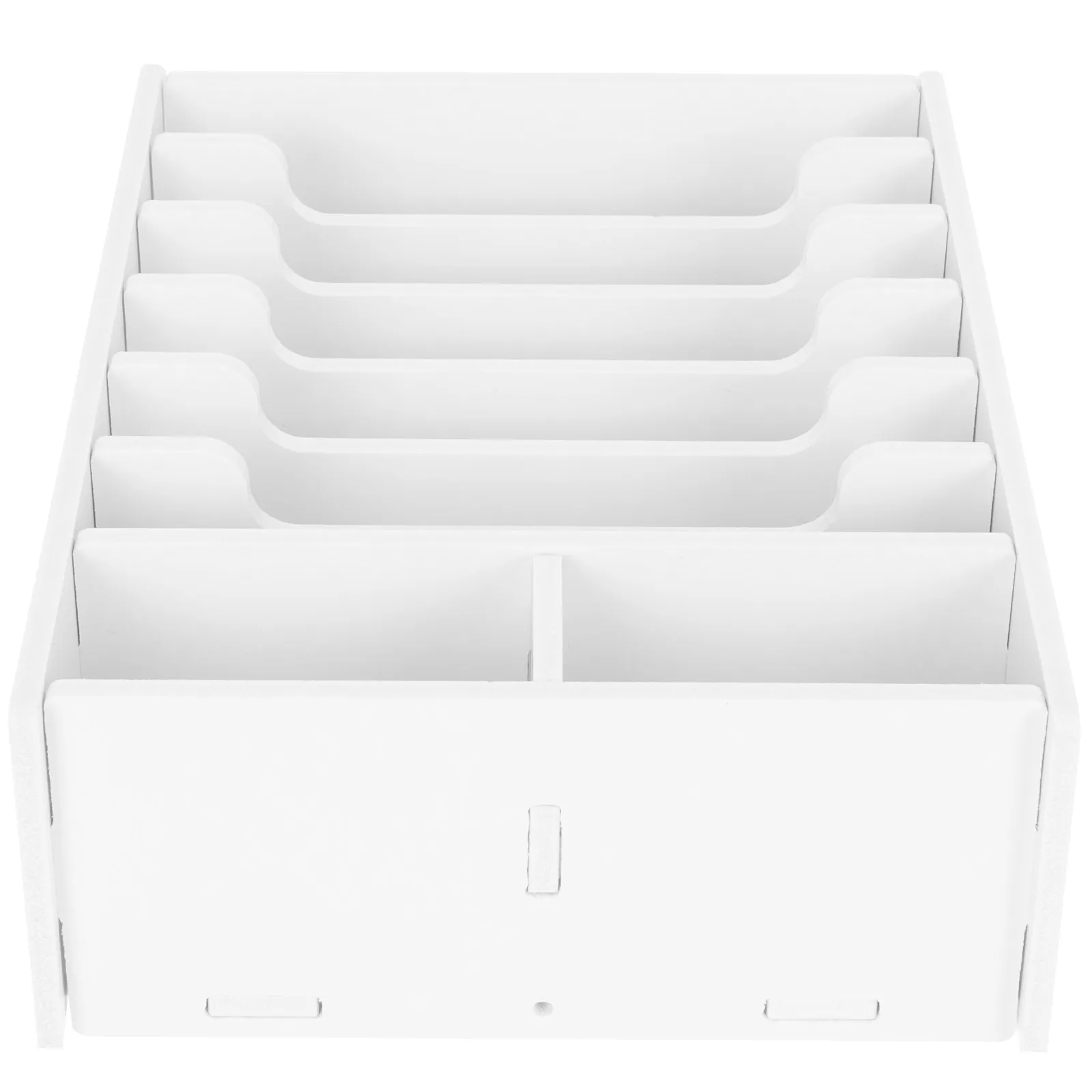 

Wooden Cash Drawer Tray 5-Compartment Money Organizer for Cash Register Till Replacement Desktop Storage Box Coin Notes Card