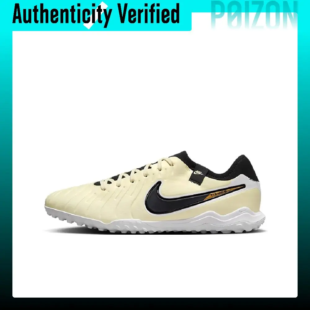 Zapatillas de fútbol Nike Tiempo Legend 10 TF Turf Unisex Amarillo DV4336-700