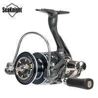 SeaKnight Brand SANGE Fishing Reels 5.2:1/4.9:1 Gear Ratio 8BB 4-13KG Drag Power Ultralight Body Spinning Reel for Fishing