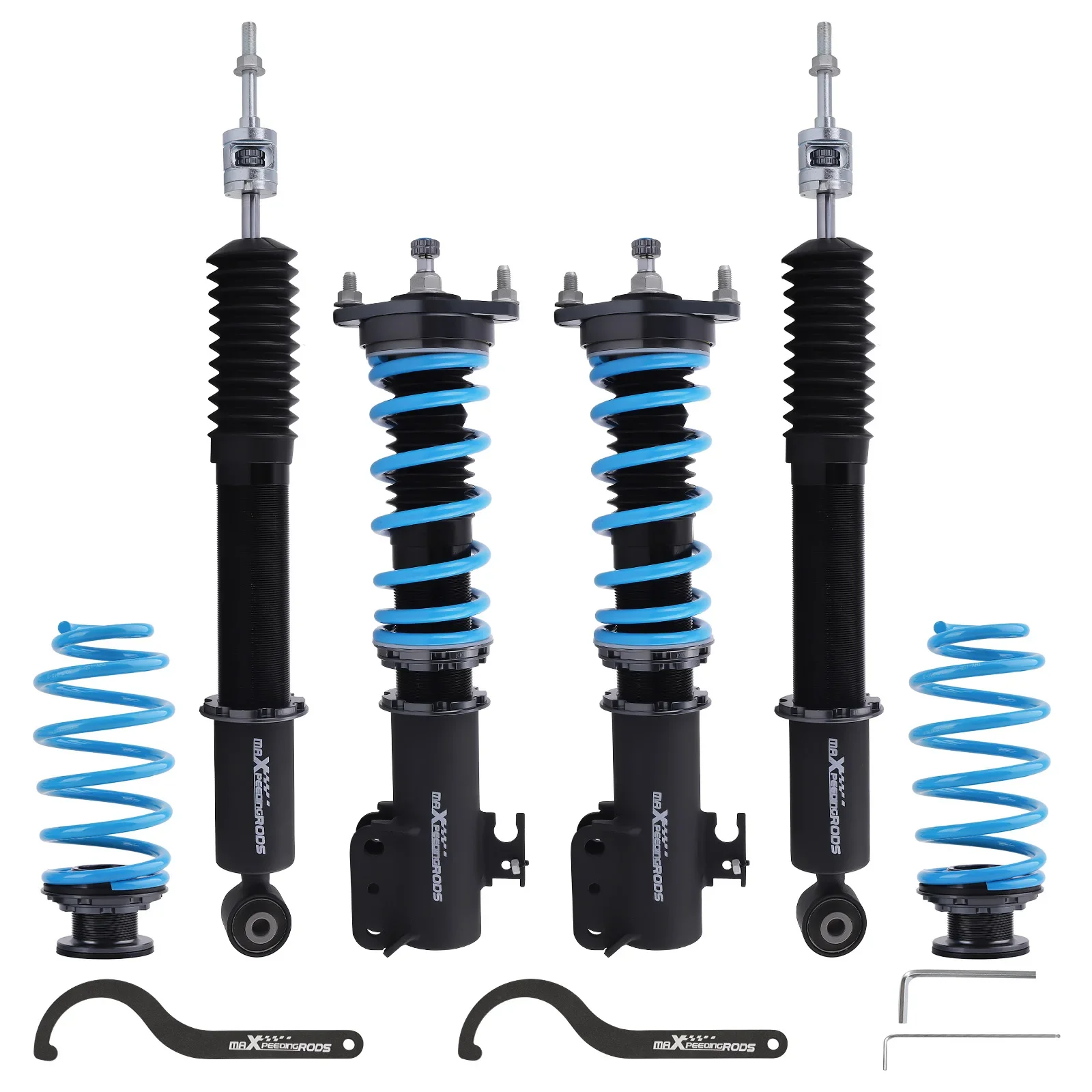 MaXpeedingrods T6 Coilover Lowering Kit For Mitsubishi Mirage (hatchback) 2014+