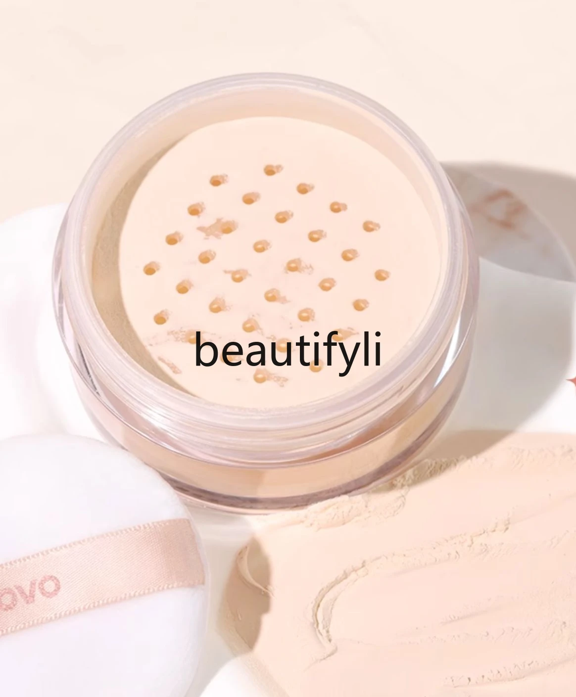 Loose powder Setting powder Long-lasting oil control concealer No makeup off Waterproof and sweatproof honey powder