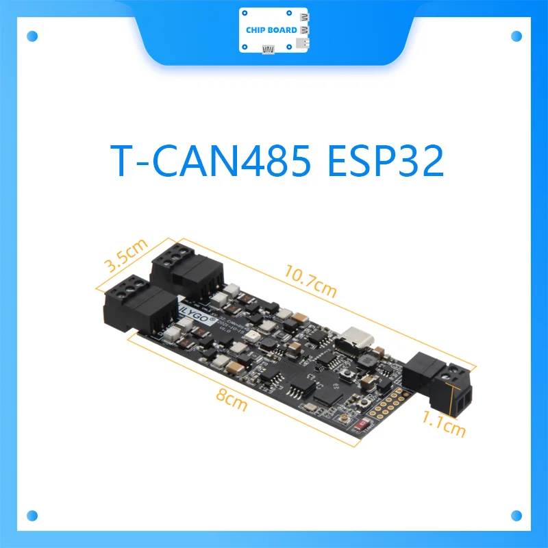 

T-CAN485 ESP32 интерес RS-485 wytrzymuje cartão tf wifi bluetooth iot Xoheiro módulo de controle placa Duer