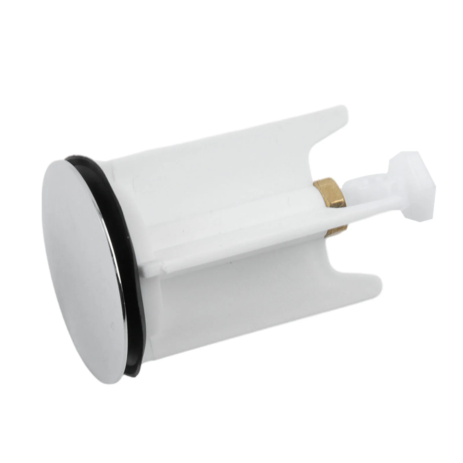 Copper Cover Wash Basin Plug Practical Rust-proof White Available Brass Head High Quality Plastic Body Durable