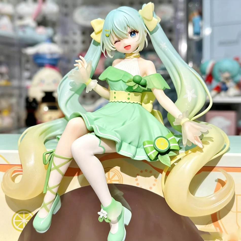 Hot Sale FuRyu Virtual Singer Hatsune Miku Citrus Noodle Stopper Prize Figure Collectible Figurine Decoration Gift view 6
