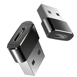 Adaptador USB a tipo C OTG, USB-C macho a Micro USB tipo c hembra, convertidor para Macbook, Samsung S20, conector USB OTG