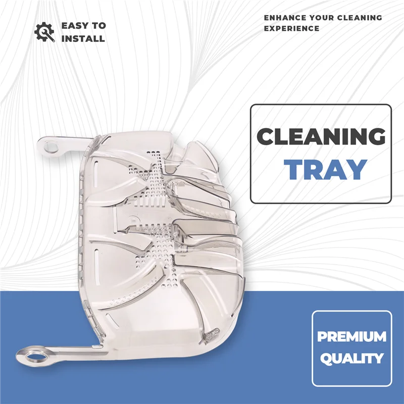 AT28-استبدال أجزاء تنظيف صينية ل Narwal J1 J2 روبوت فراغ المرفقات مكانس كهربائية للكنس قاعدة محطة ممسحة تنظيف القرص