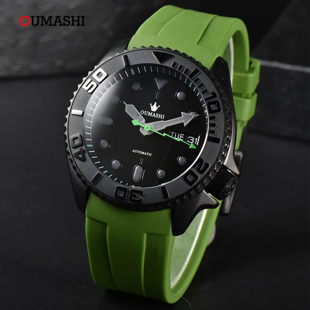 

Oumashi 007 Men's Watch New Men's Luxury Automatic NH35 Watch Movement Stainless Steel Waterproof Watch