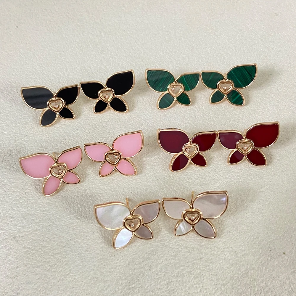 

2026 High-Quality Fashion Classic 925 Silver Complex Version Earring - Heart-shaped Ear Stud
