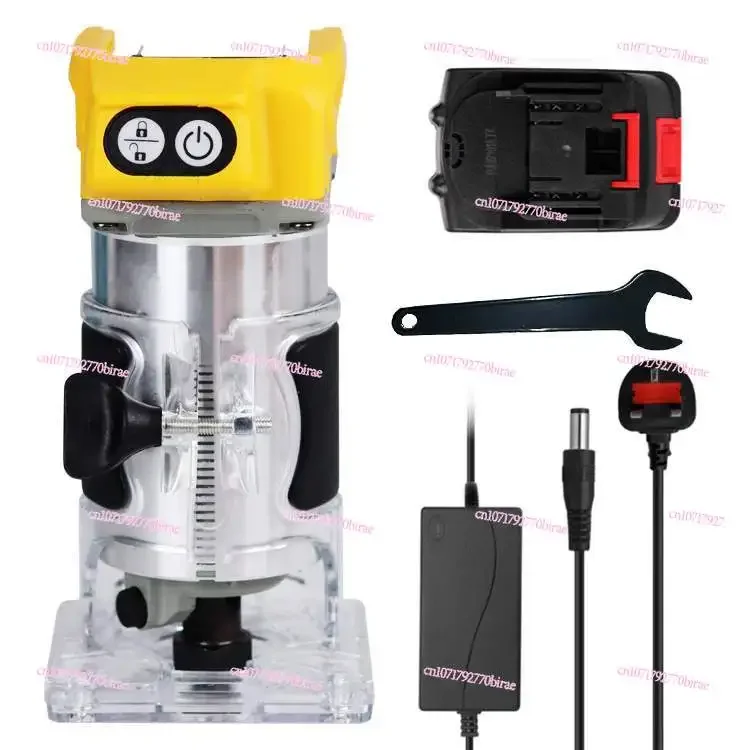 

Multifunctional Woodworking Board Slotting Tool Trimming Engraving Electric Brushless Lithium Battery Machine Charging