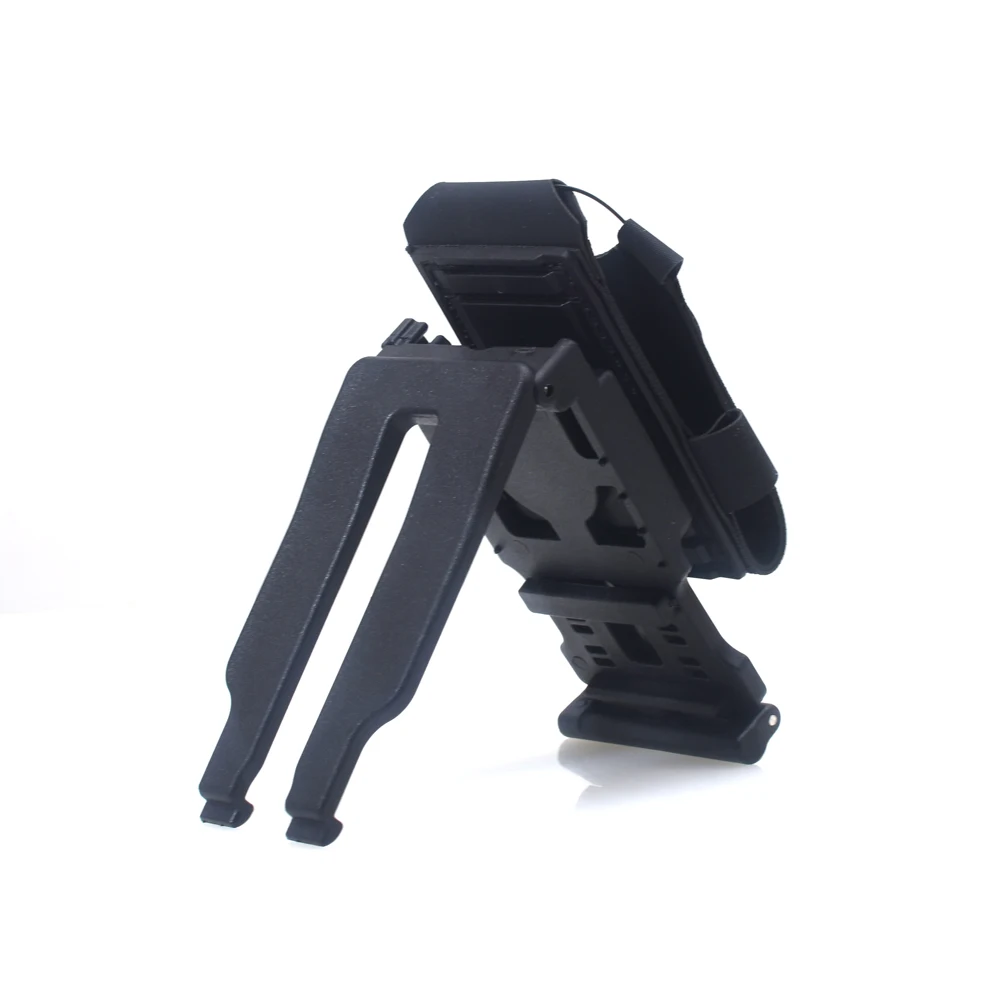 Soporte MOLLE grabadora – Fijación rápida 360º para chaleco y cinturón - imagen 5