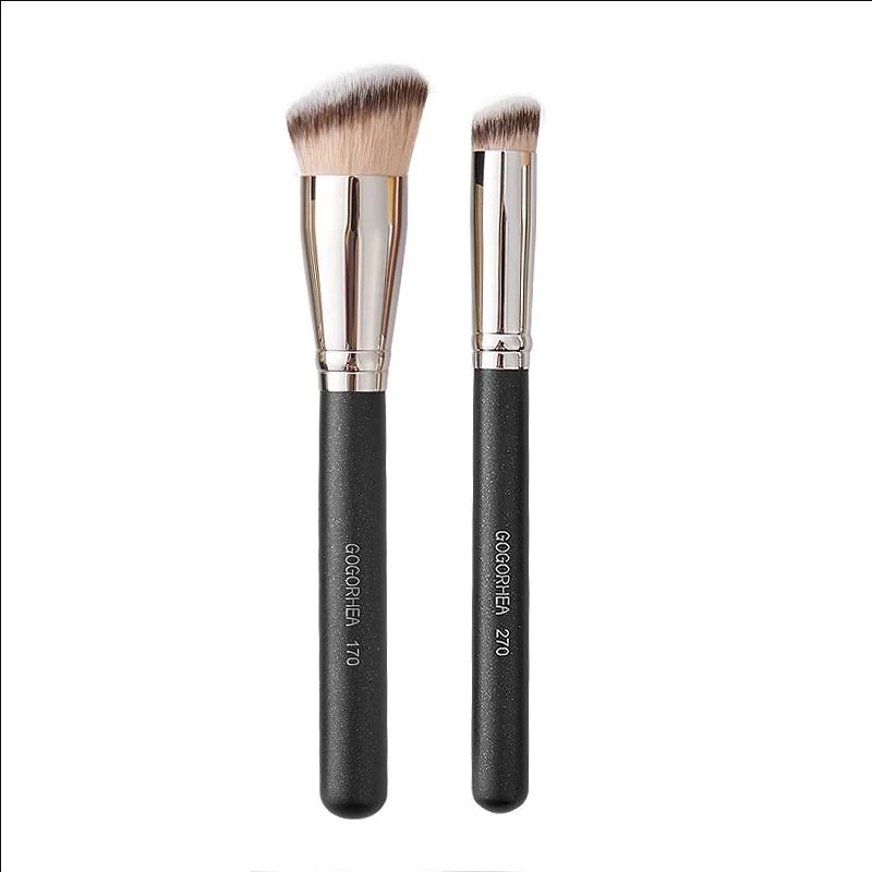 

GOGORHEA BRUSH 170 Кисть для нанесения основы и 270 кисть для консилера-синтетическая безупречная Полировочная кисть для растушевки и макияжа