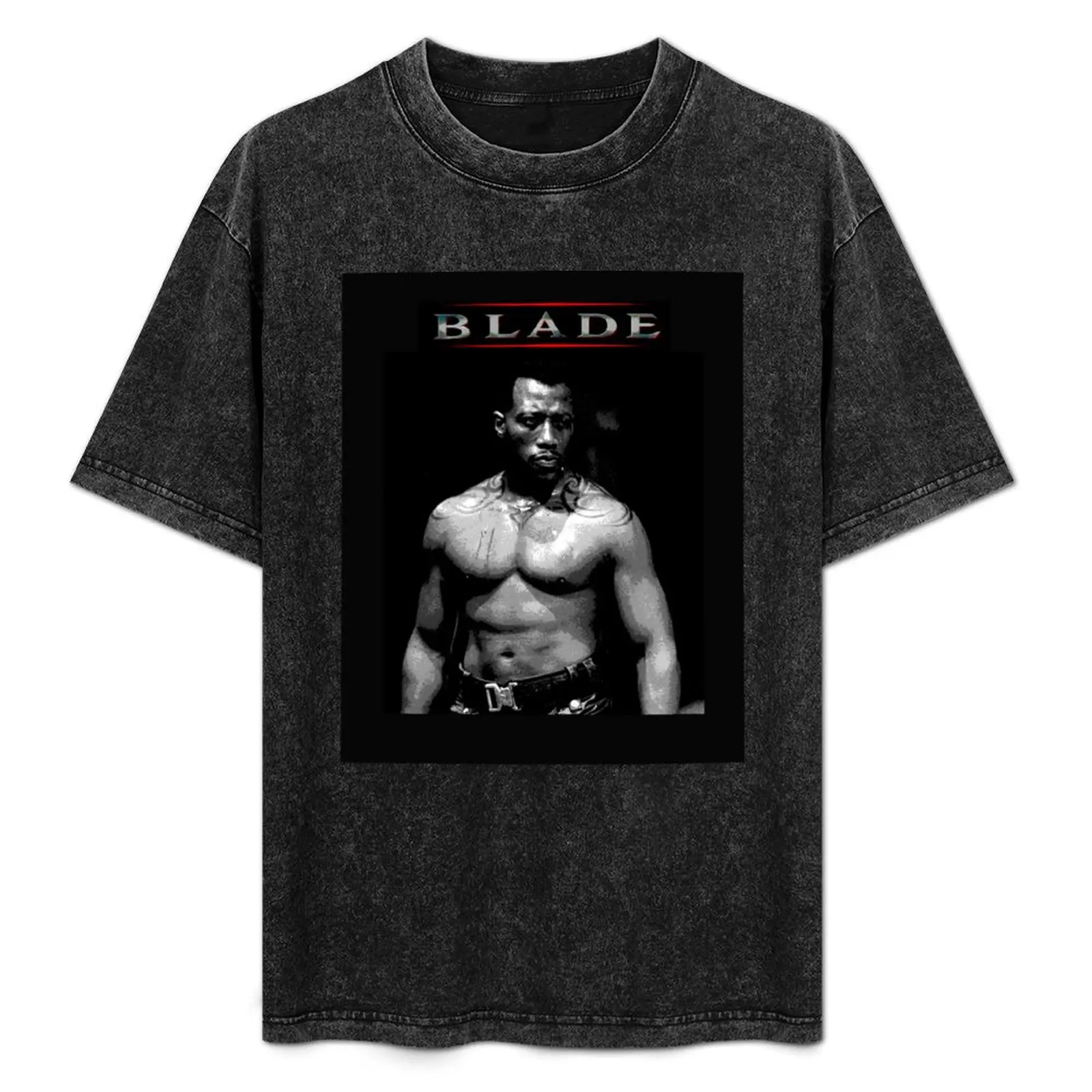 

WESLEY SNIPES IN BLADE T-Shirt graphics sports fans mens funny t shirts