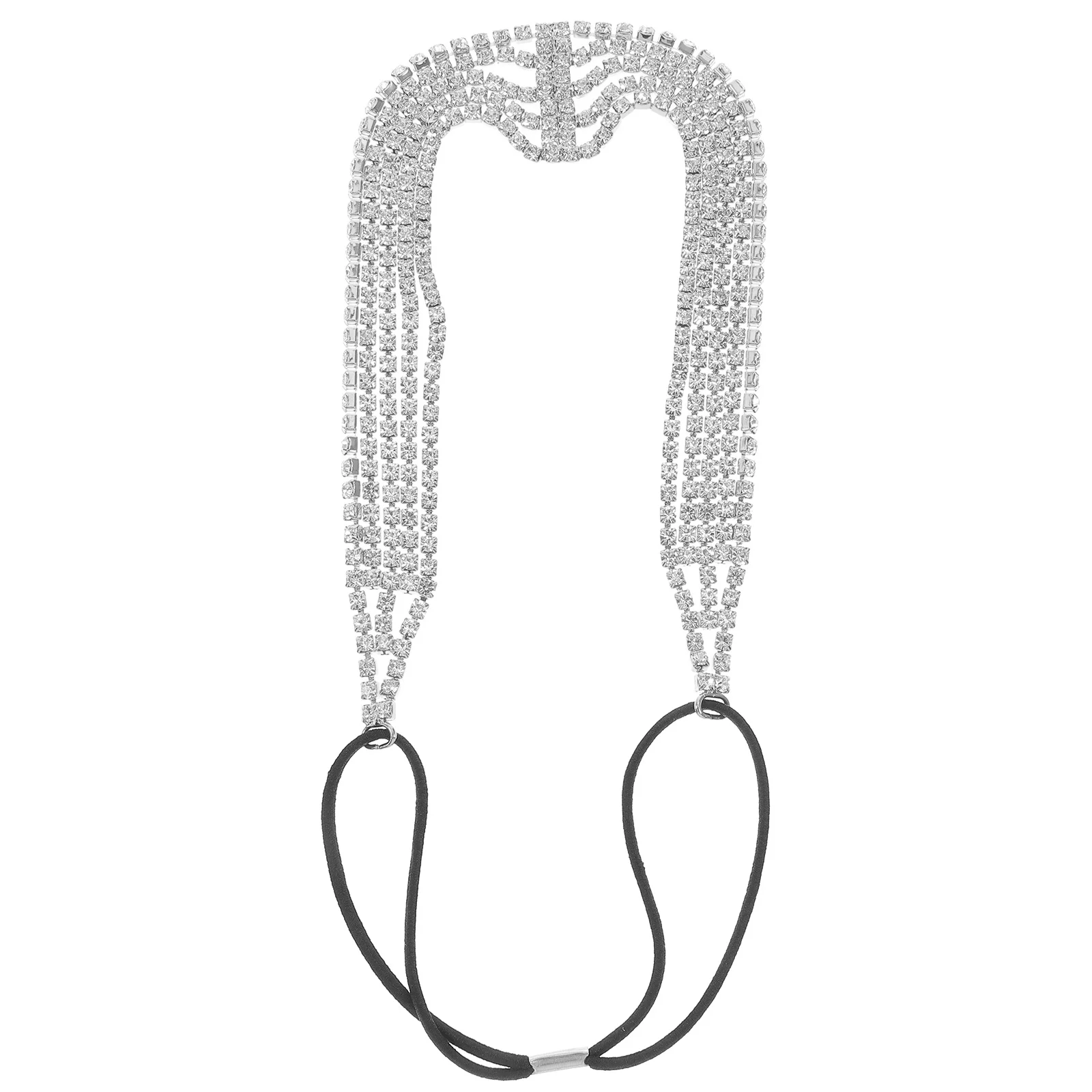 

Headband Elastic Rhinestone Bridal Hairband Wedding Party Prom Jewelry Bride Accessories Hair Styling Tool