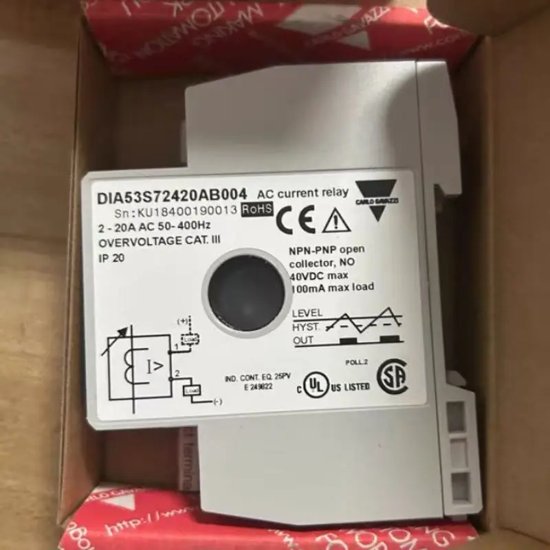 

New DIA53S72420AB004 current relay for fast delivery