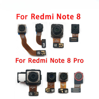 Front and Rear Back Camera For Xiaomi Redmi Note 8 Pro Main Facing Camera Module Flex Cable Replacement Spare Parts