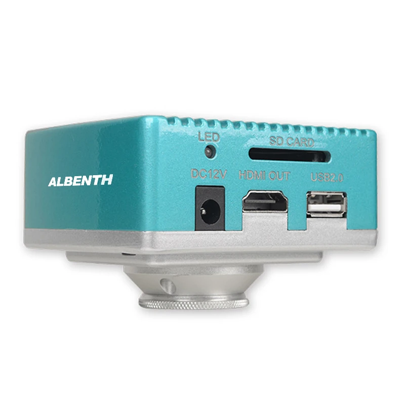 

Albenth 2MP HDMI USB 2.0 1080P CMOS Camera 1/3" Sensor 30fps Color HD Video Microscope Camera