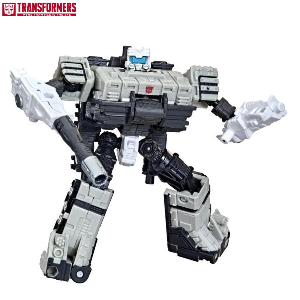 

Transformers Toys Generations War for Cybertron: Kingdom Deluxe Wfc-K33 Autobot Slammer Action Figure - 8 and Up, 5.5-Inch