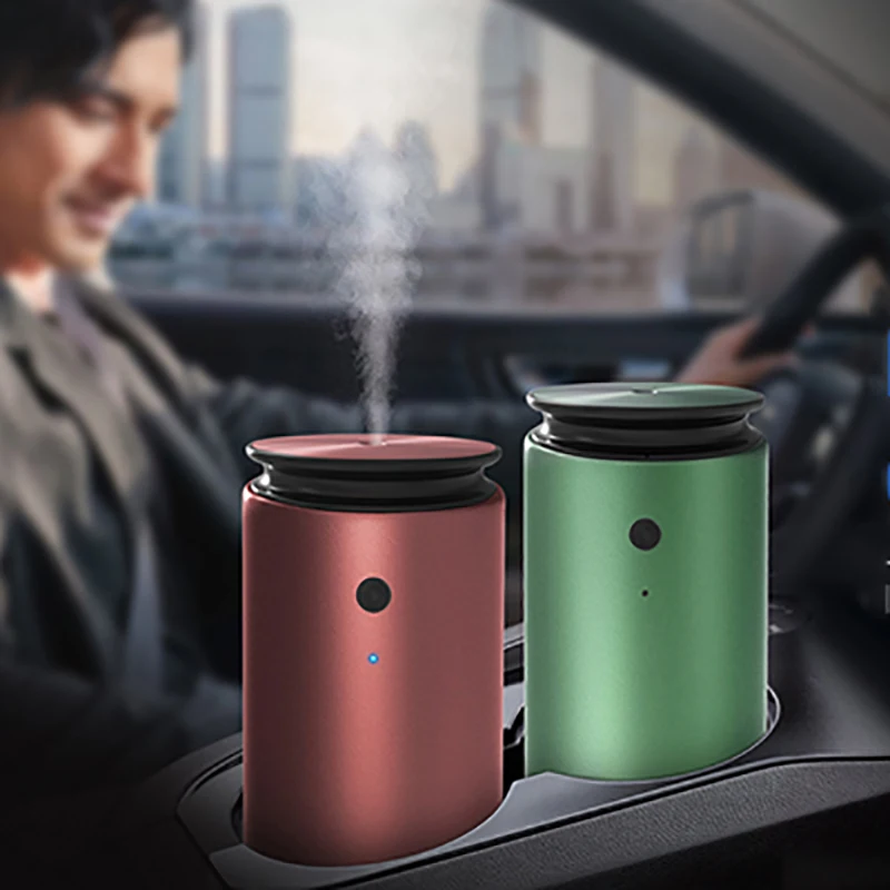

Luxury Electric Scent Nebulizer Car Fragrance Chargeable Aromatherapy Diffuser Essential Oils Vaporizer Waterless Aroma Diffuser