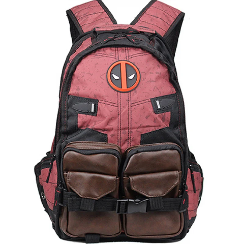 Deadpool backpack men's backpack fashion trend personality Creative Youth student backpack