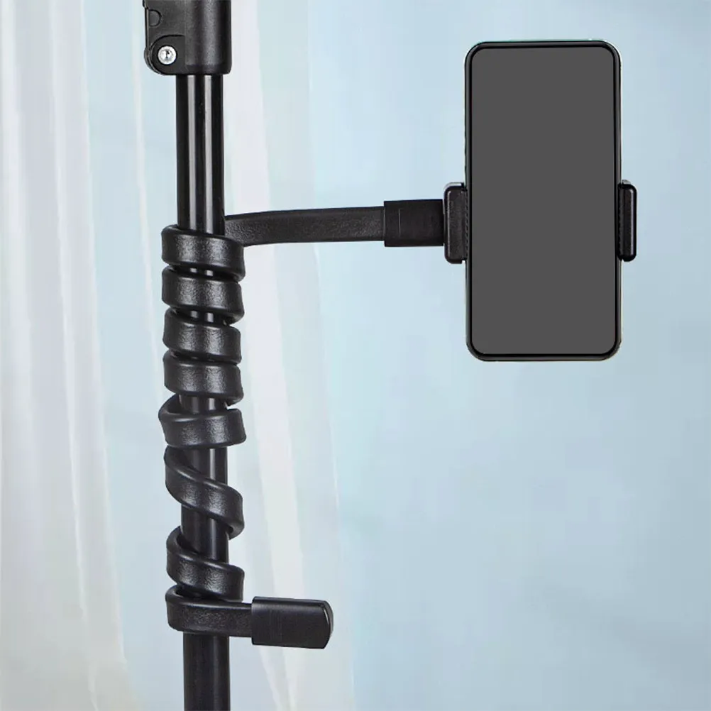 Flexible Bendable Phone Holder Universal Smartphone Mount Multifunctional Cell Phone Stand for Shopping Cart Treadmill Bike Car