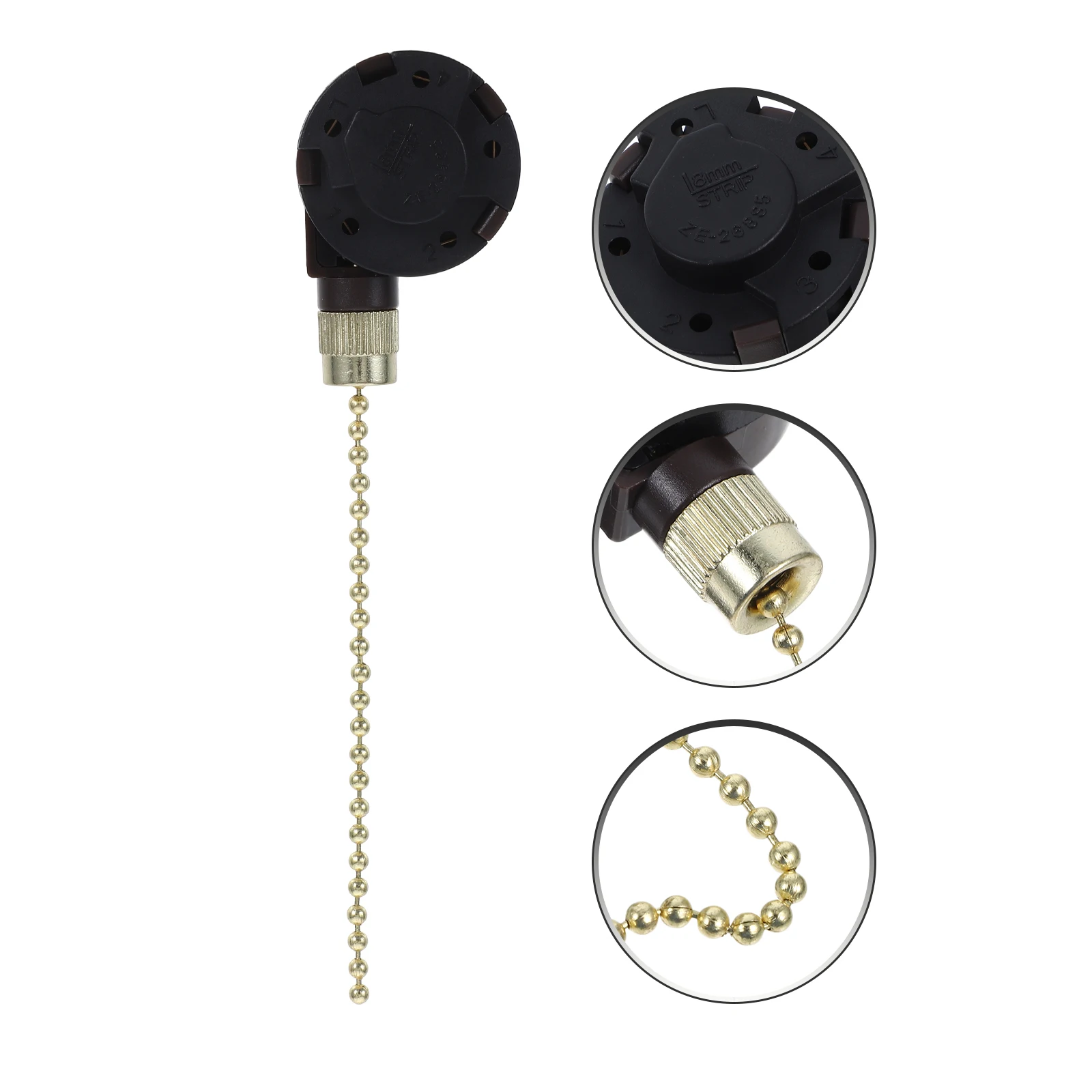 

Pull Chain Replacement For Ceiling Fan Light Fan Switch Wall Sconce Lamp Fixture Durable Pull String Easy Install