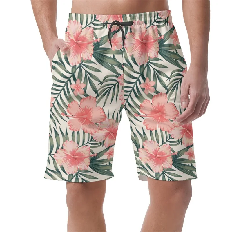 

Men's Summer Quick-drying Beach Shorts 3d Printed Wave Otter Print Breathable Surf Short Pants Men's Holiday Seaside Board Short