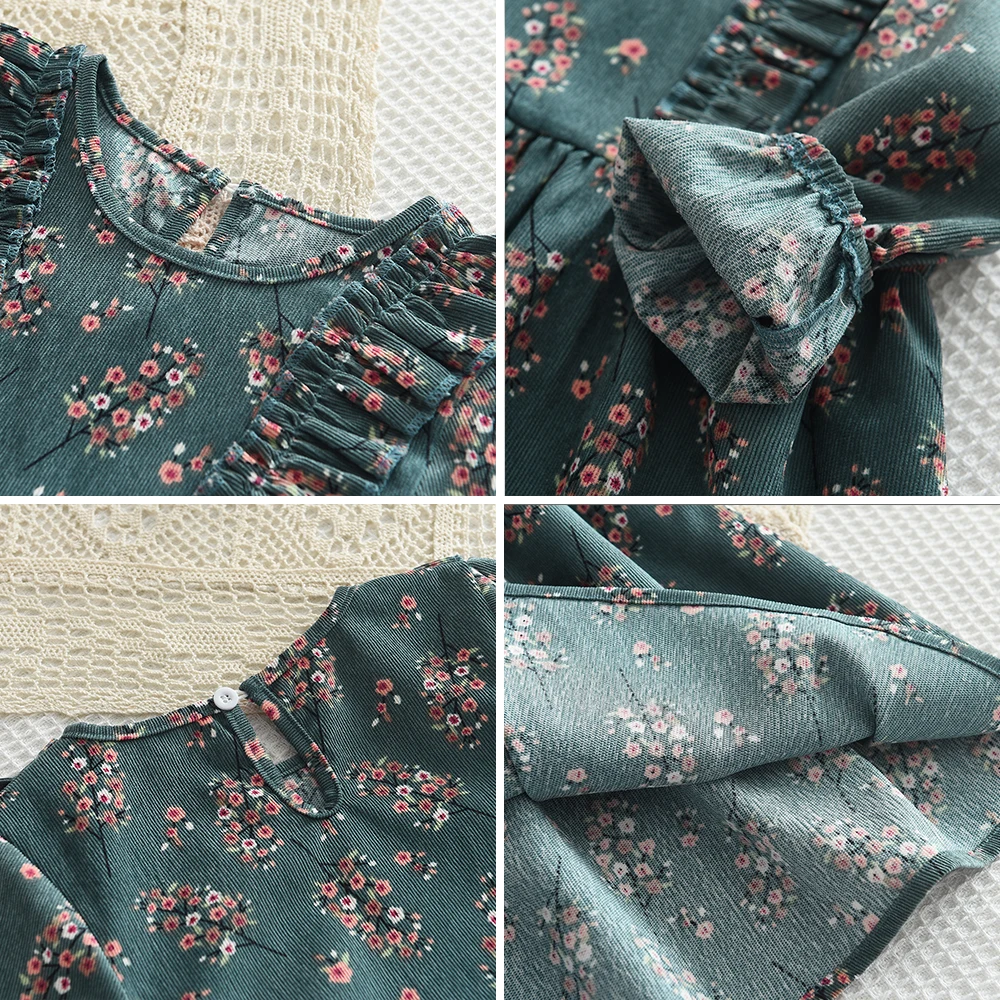 Girls Dresses Spring Autumn Long Sleeve Kid Clothes Unicorn Patchwork Mesh Dress Star Pattern Girl Princess Dress Costumes