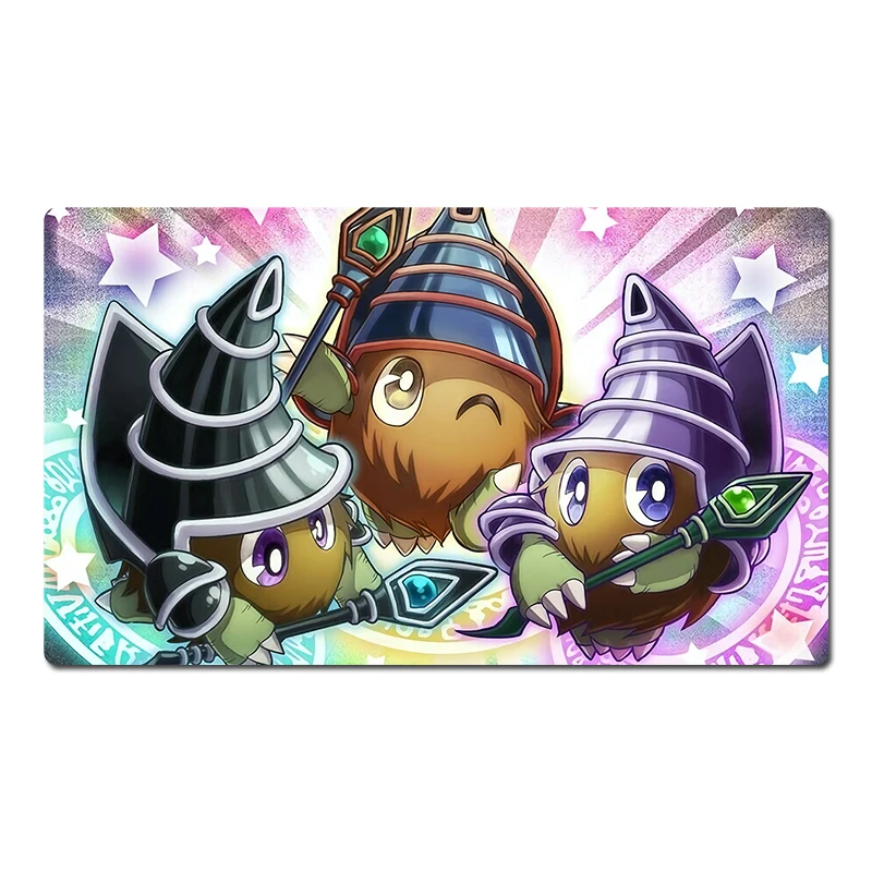 

YuGiOh Table Playmat Kuriboh TCG CCG OCG Trading Card Game Mat Desk Gaming Play Mat Mouse Pad Mousepad Free Bag 60x35cm