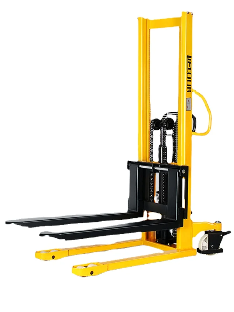 Wyj Stacker Lift Car Lift Forklift 1T2 Ton Trailer Handling and Loading Forklift