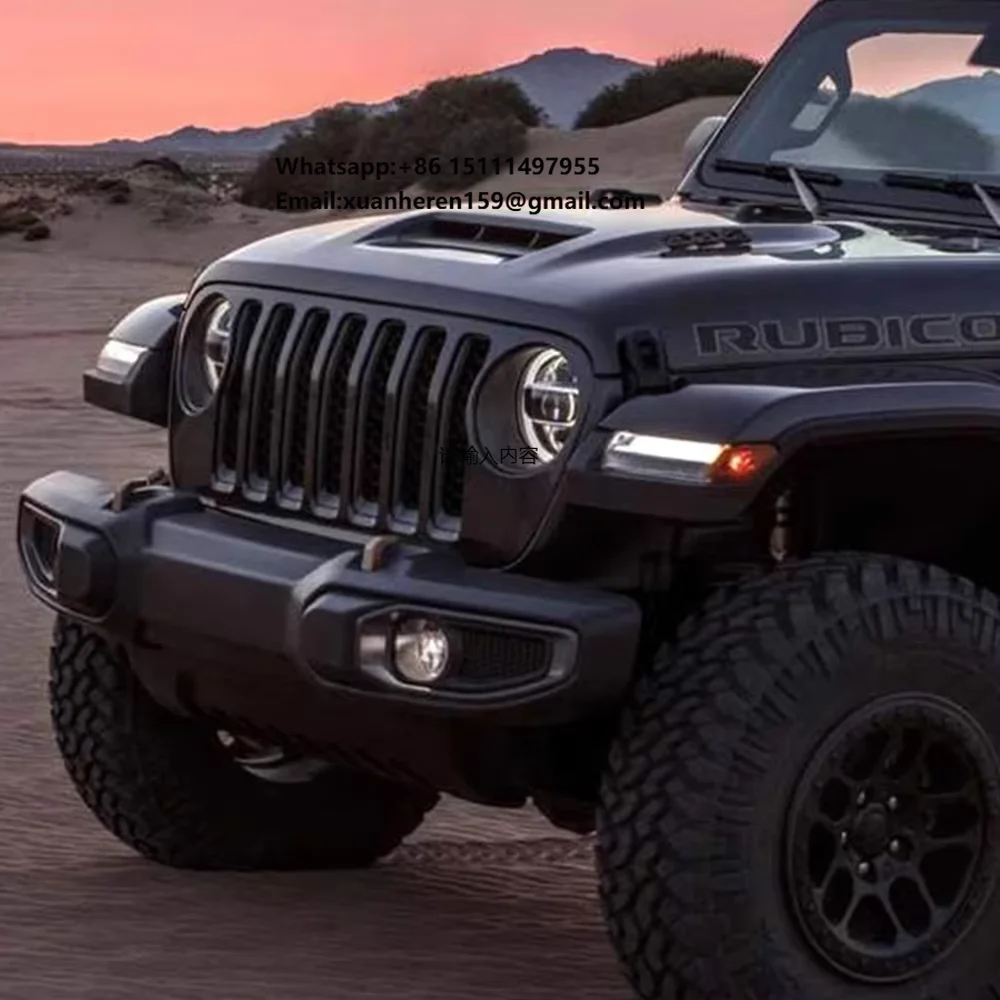 

Hot selling car tuning accessories anti lock braking system front bumper for Jeep Wrangler JL 18-23 off-road 4x4 accessories