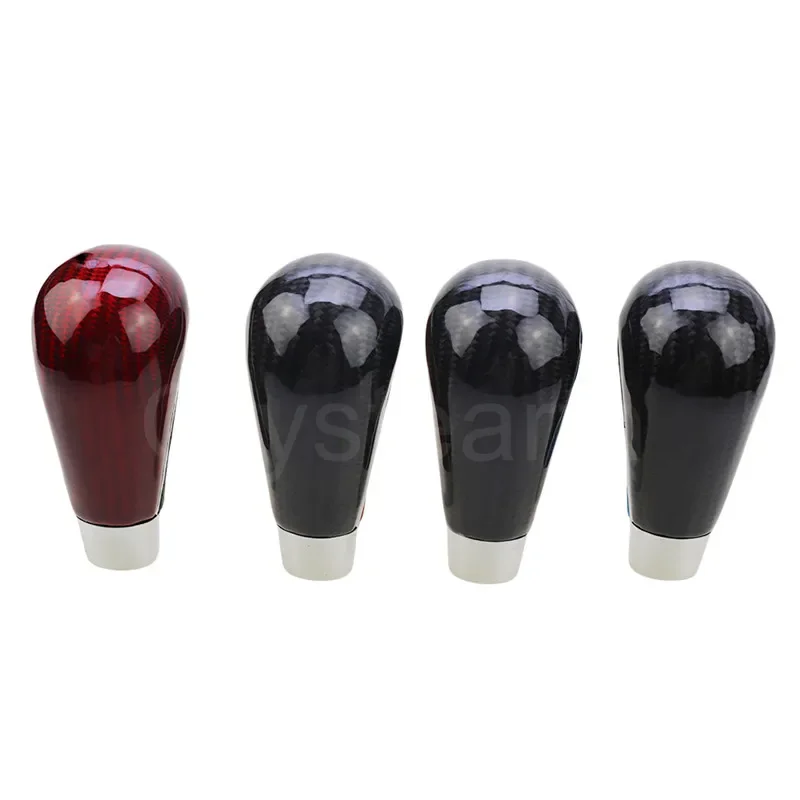 Universal Leather Car Accessories Manual Automatic Transmission Speed Gear Shift Knob Car-styling Geartick Shifter Lever Knob