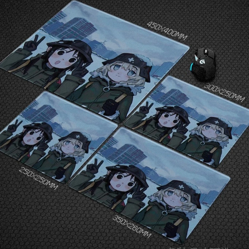 ATOM Photovoltaic Glass Mouse Pad Tempered Upgraded Super Smooth Honeycomb Grid Texture HD UV Printing FPS Gaming Desk Pad