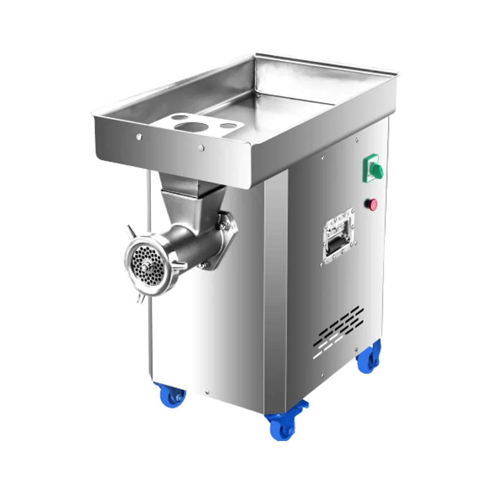 Commercial 32# Stainless Steel Meat Grinder High Power Electric Meat Chicken Frame Mincer Sausage Filler