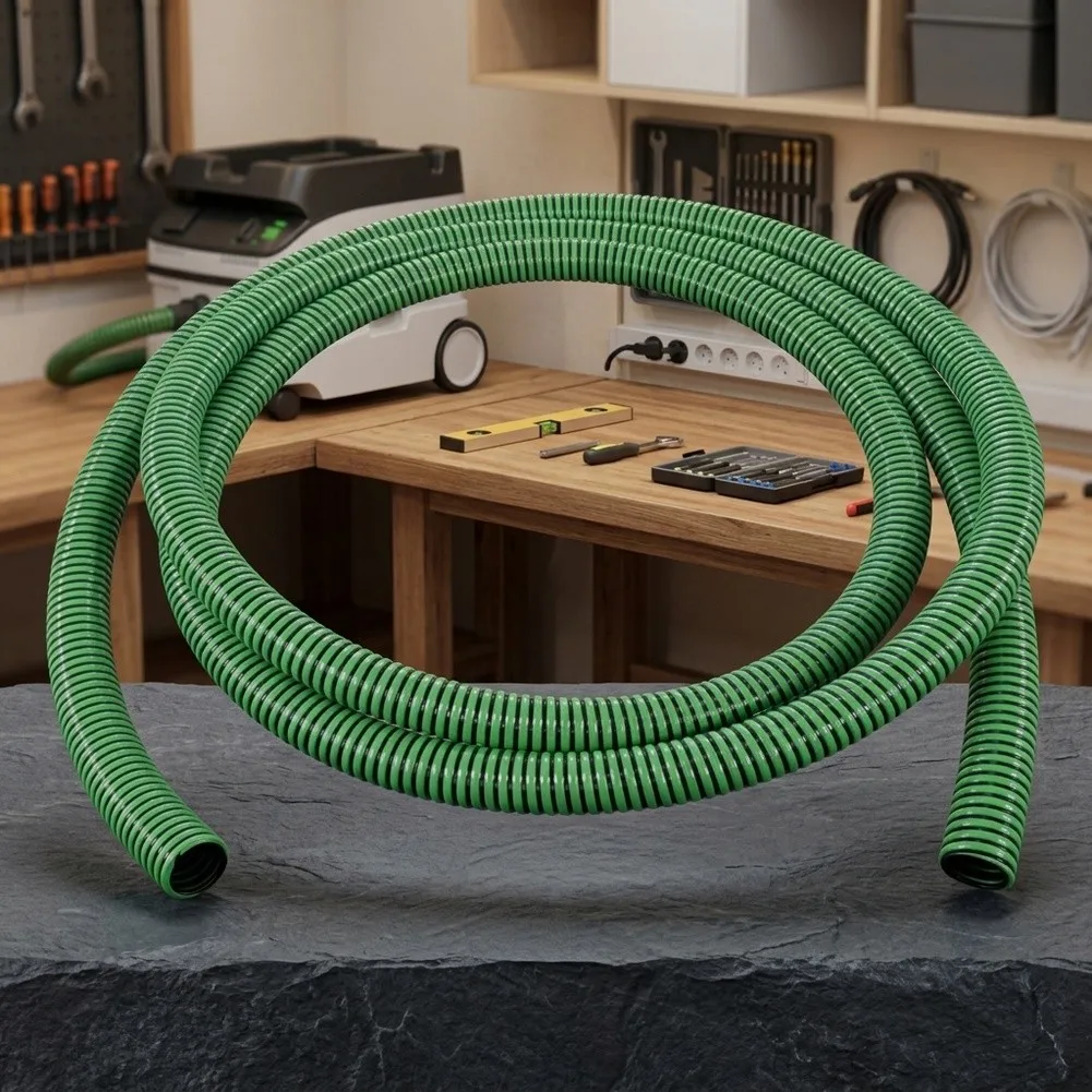 Anti-Static Dual-Color Vacuum Hose: 27mm Inner Diameter, 3-20m Length Options For Vacuum Cleaner Parts Vacuum Hose