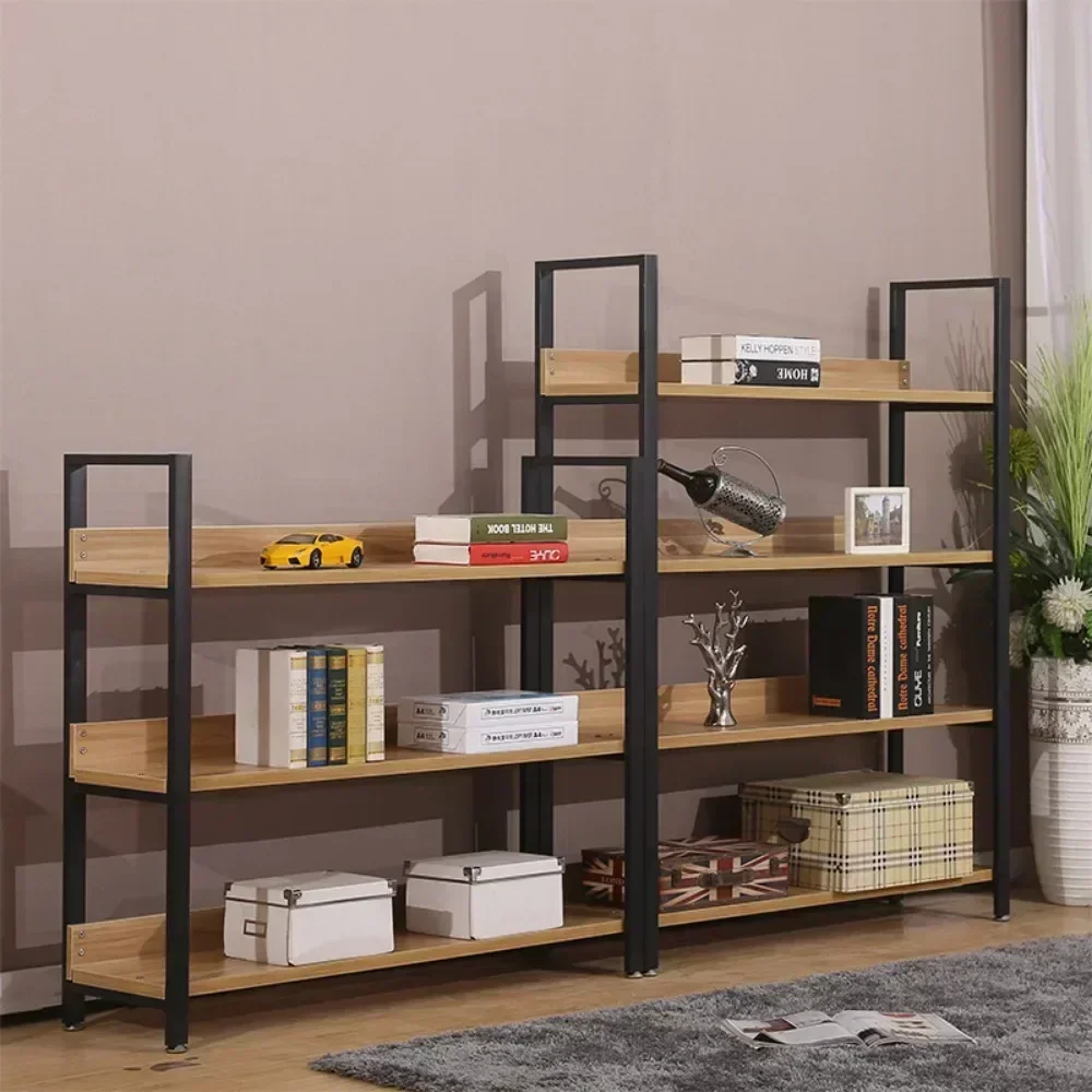 Multi-Layer Outdoor Flower Stand Simple Bookcase Office Display Bookshelves Large Capacity Kitchen Shelf Magazine Vanity Shelves