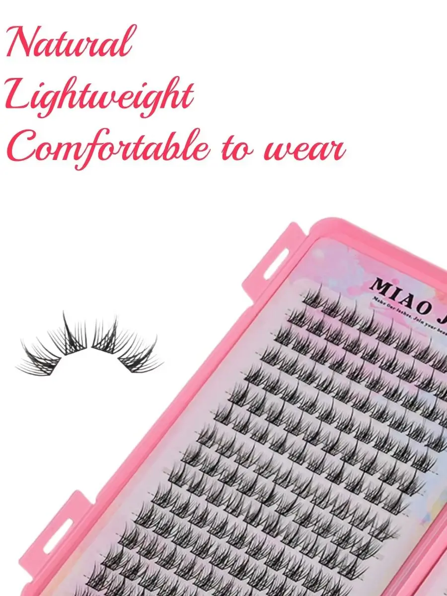 MIAOJIE 32 Rows Eyeslashes Extension Personal Eye Lash Professional Makeup Individual Cluster Grafting Fake Wholesale False Eyel image 2
