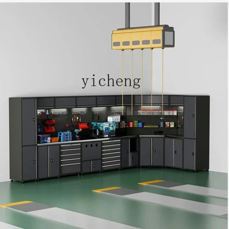 i10.12-Auto Repair Workstation Auto Repair Tool Combination Cabinet Cart Multifunctional Workshop Maintenance Workbench