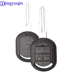 jingyuqin Remote Car Key Shell Case Cover For Buick 2003-2005 Excelle HRV For Chevrolet Car Key Fob Uncut Blade Fob