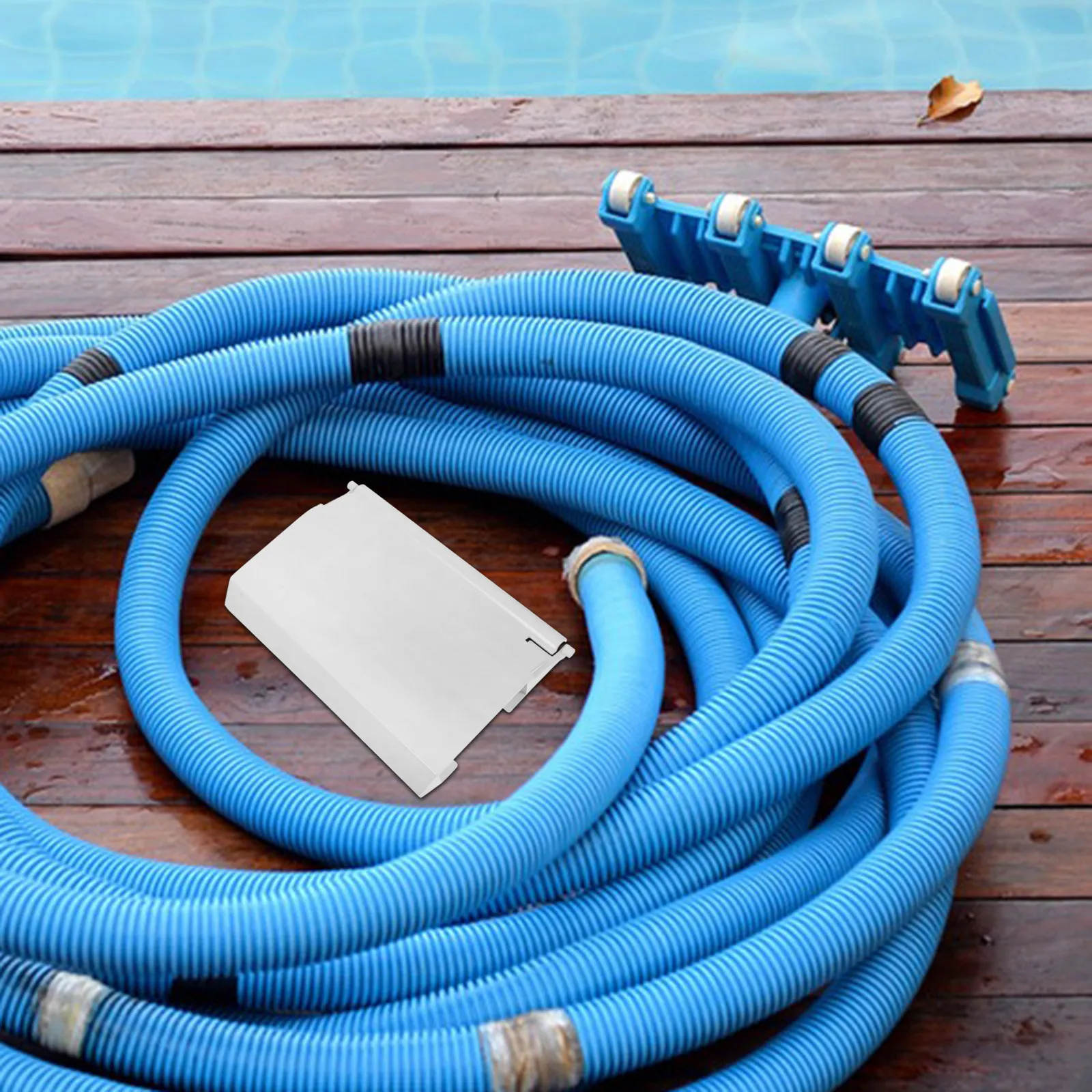 Sturdy Pool Skimmer Door Flap Replacement Baffle Plate Lightweight Plastic Construction for Ground Pool Skimmers Prevents