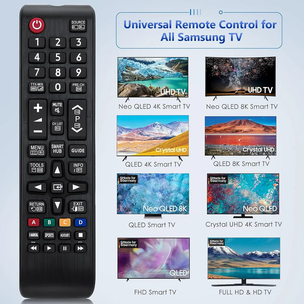 1/2PCS Tv Remote Co… - image