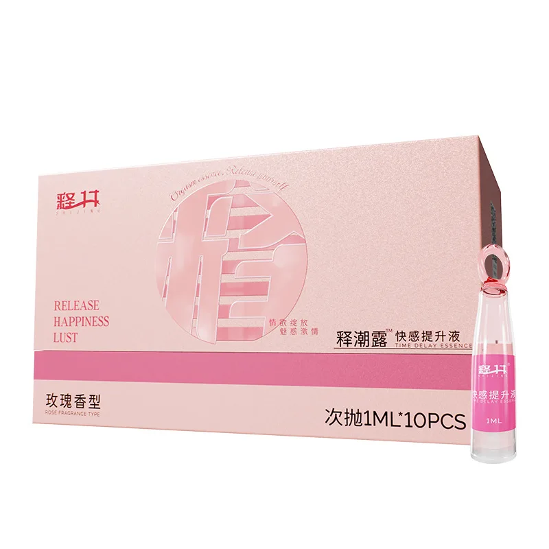 Female Arousal Liquid for Women, Intimacy Pleasure Drops, Fast Acting Sensation Enhancer, 10x1ml Ampoules, Private Wellness Care