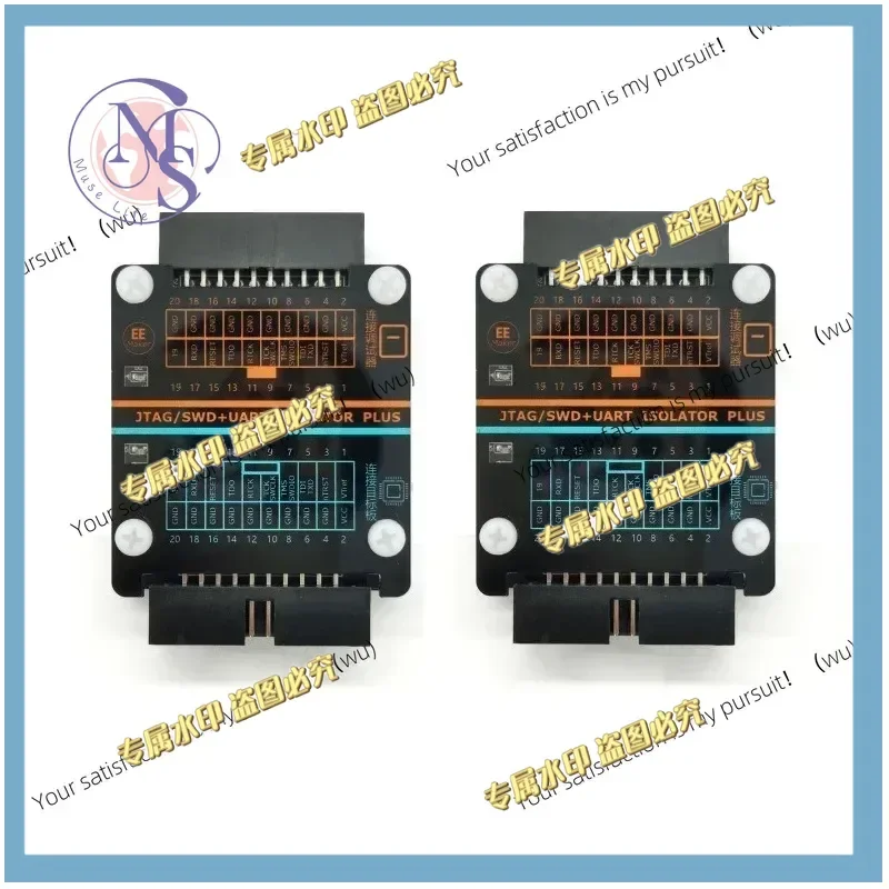 For EKD04-Plus JTAG High Voltage Isolation Emulator Support JLink/STLink/DAPlink Debugger High Speed JTAG SWD Serial Isolation