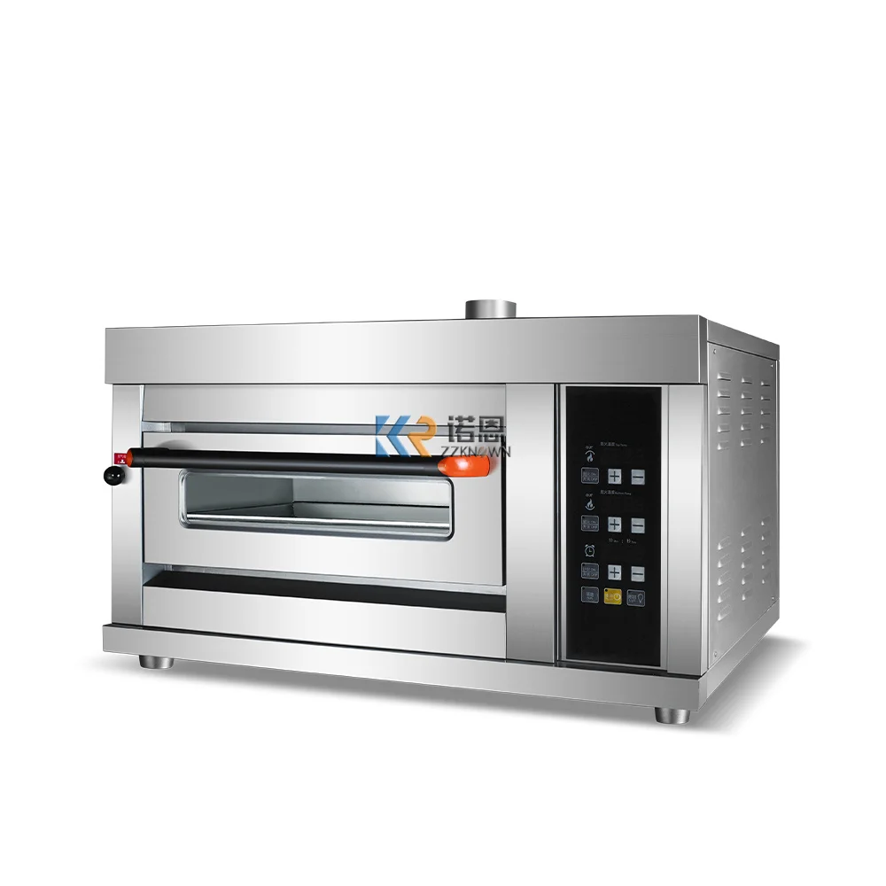 Gas Commercial Range Baking Oven Multifunction Large Capacity Oven Baking Bakery Baking Oven 1 Deck 1 Tray