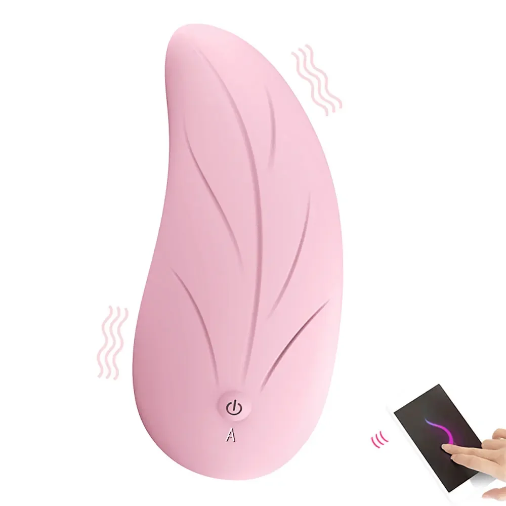 Bluetooth Erotic Leaf Panties Vibrators For Women Clitoris Nipple Massager Masturbator Female Sex Toys Adults Product Goods Shop